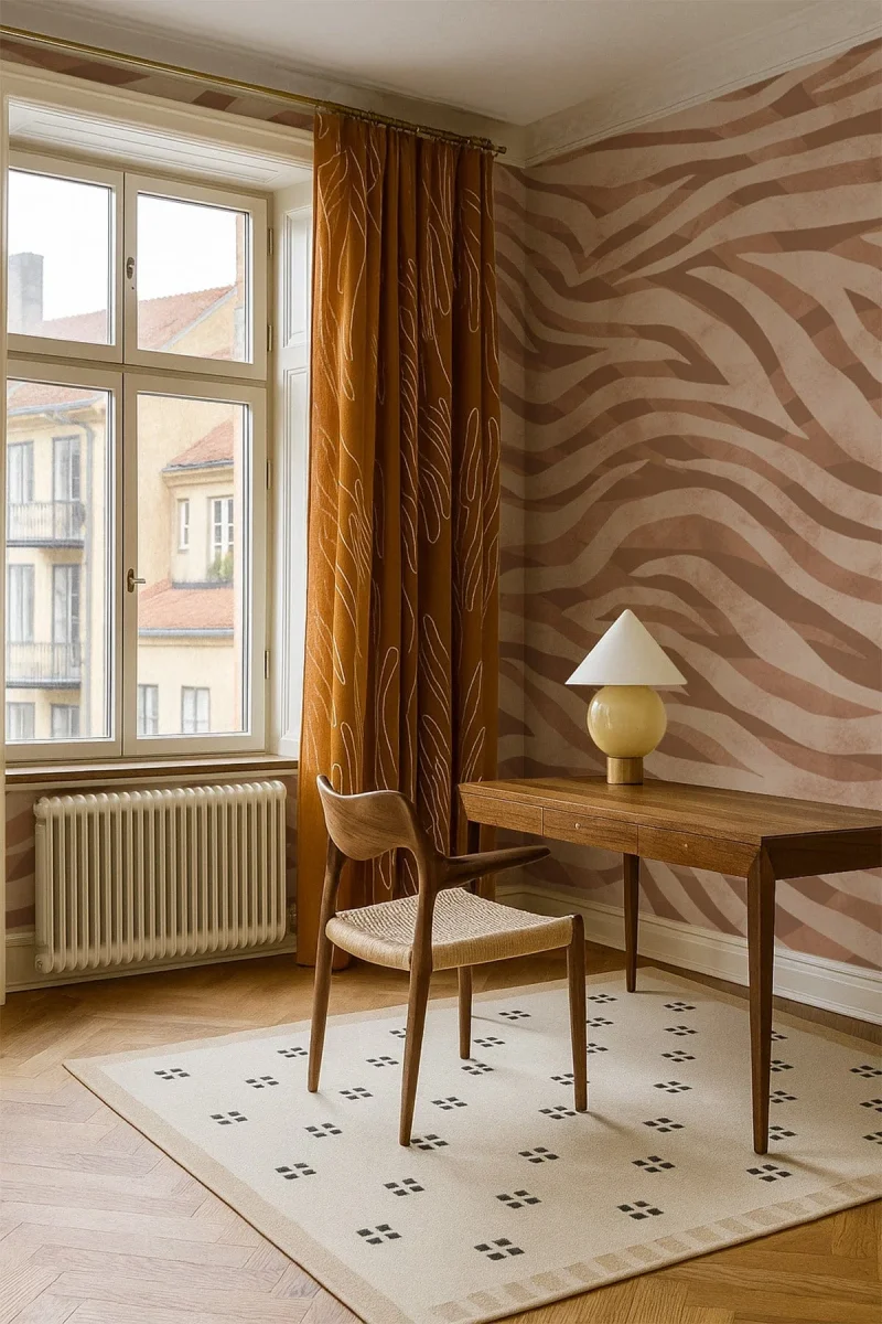 Eclectic Zebra Terracotta - Bild 5