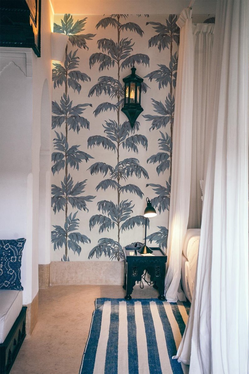 Vintage Palm Tree Small Blue - Bild 5