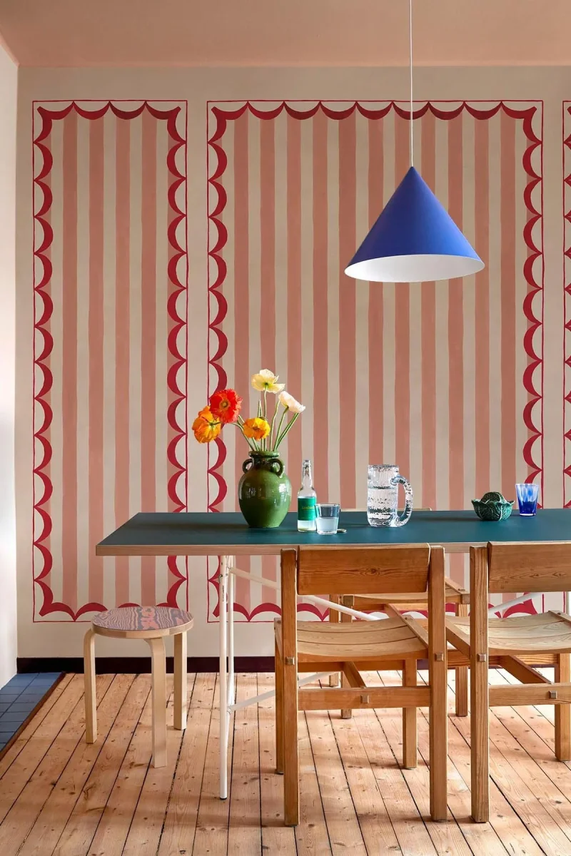 Scallop Panel Pink/Red - Bild 2