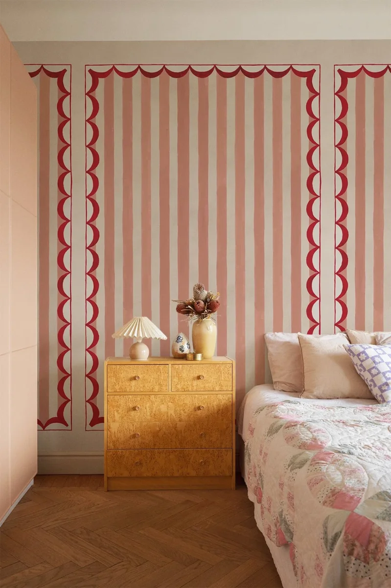 Scallop Panel Pink/Red - Bild 6
