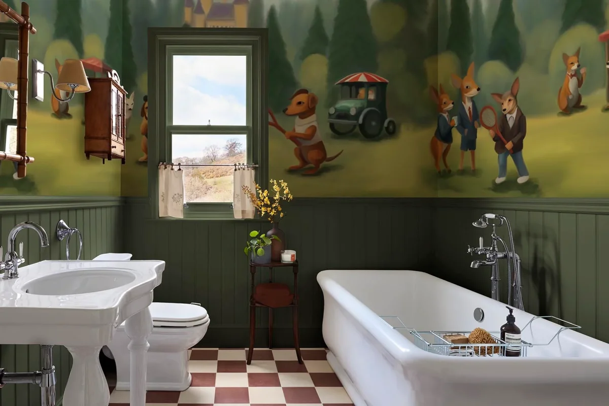 Secret Garden Olive Green - Bild 7