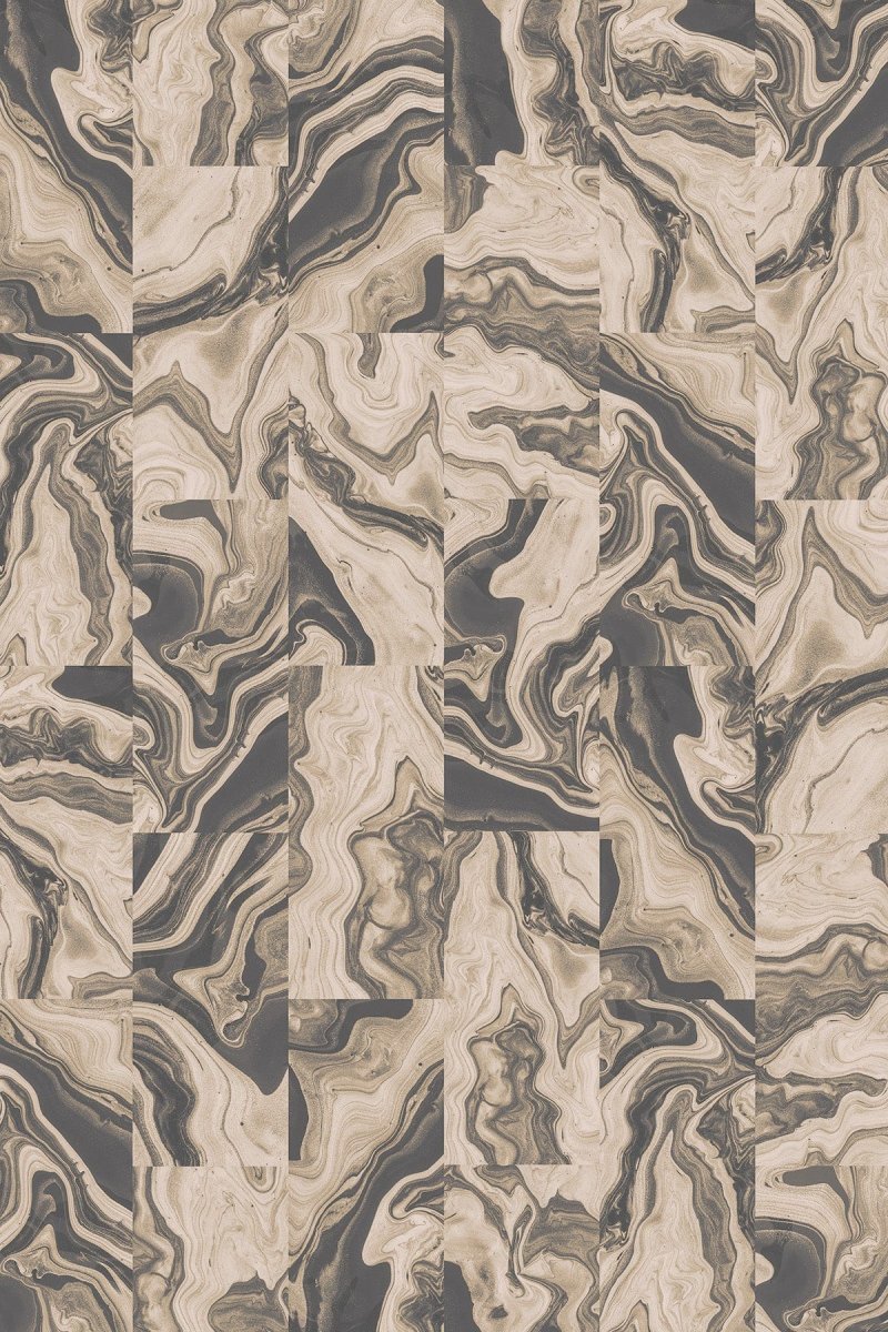 Marbling Tiles Two Anthracite - Bild 3