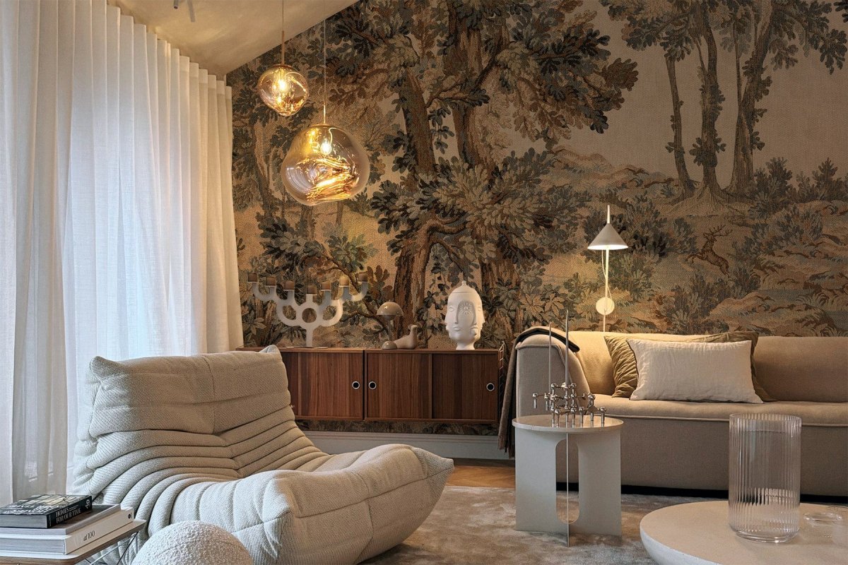 Tapestry Landscape Beige - Bild 6