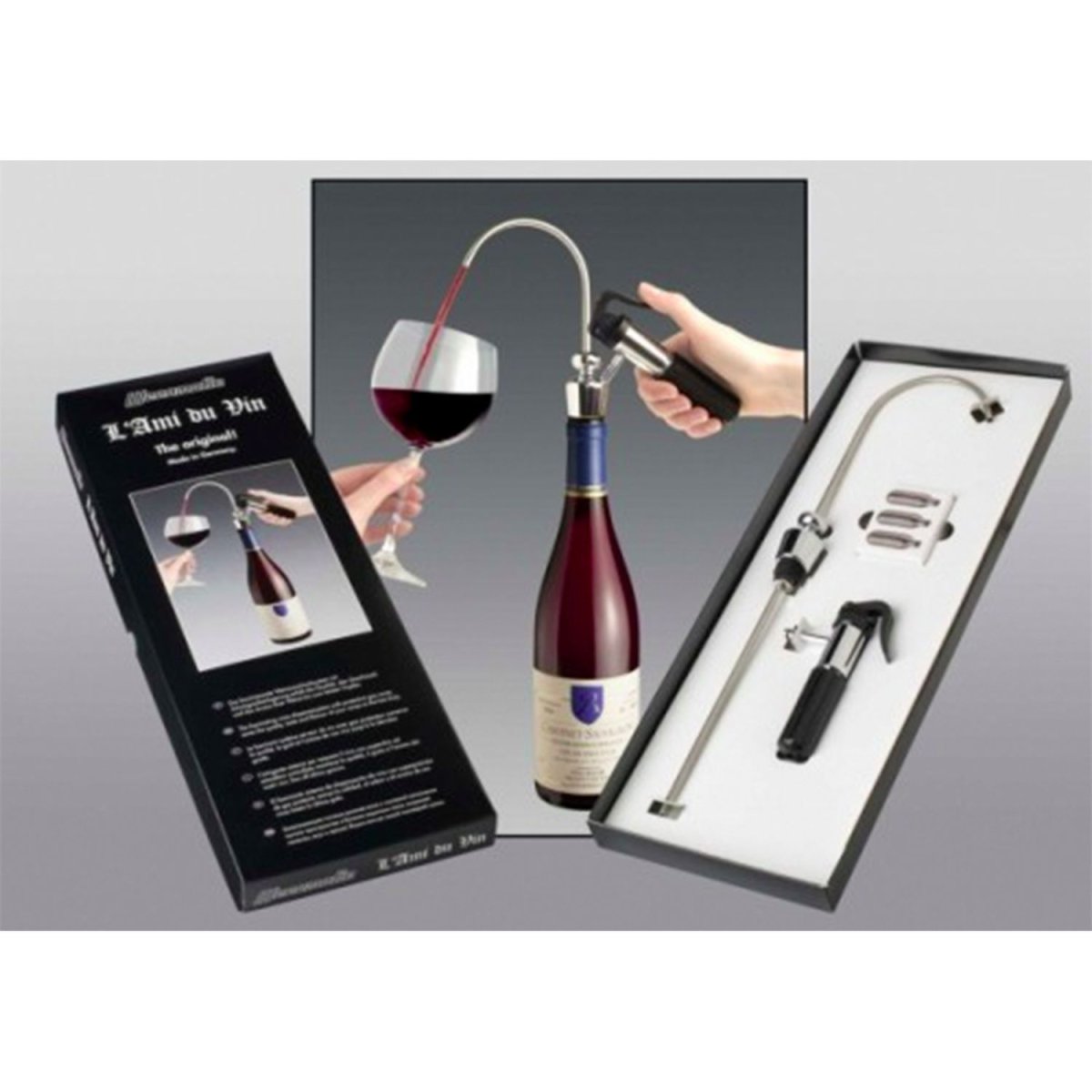 Vinbaren L’Ami du Vin – presentförpackning - Bild 2