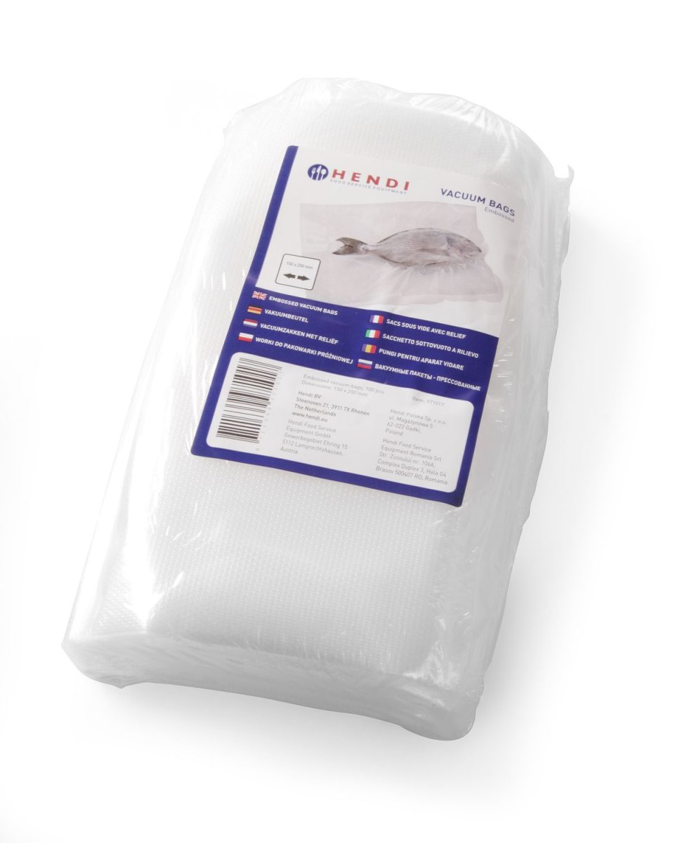 Vakuumpåsar, vakuumförpackningar – 2 lager, UV-skyddade – 2 lager, UV-skyddade, 150×250 mm