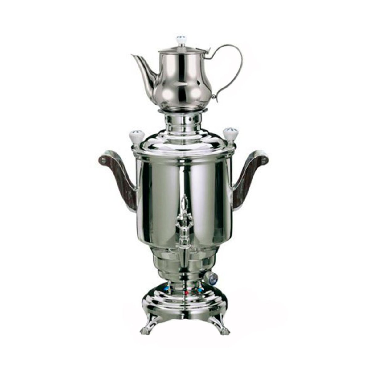 Samovar med vattenkokare, elektrisk samovar-tekanna, Romanov III - Bild 2