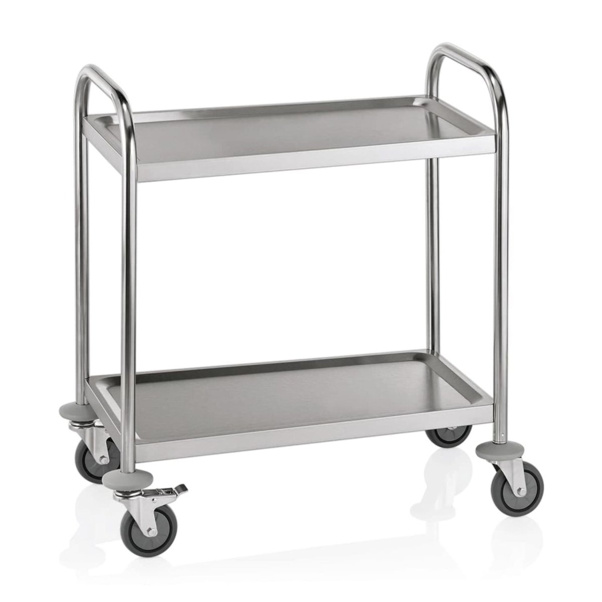 Serveringsvagn med 2 hyllor, 70,5 x 41 x 84 cm - Bild 2