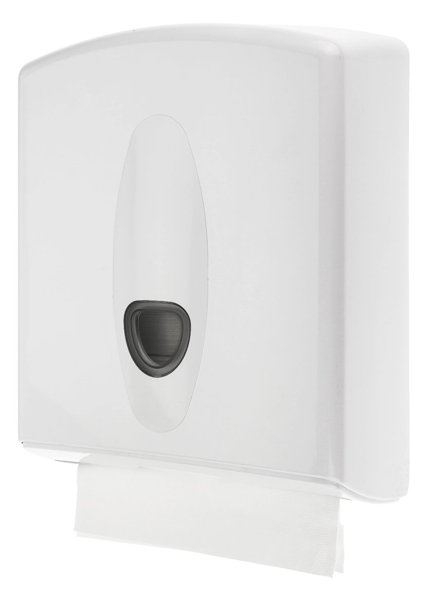 Handduksdispenser, pappershandduksdispenser, handdukshållare – pq20midih, midi, plast - Bild 2