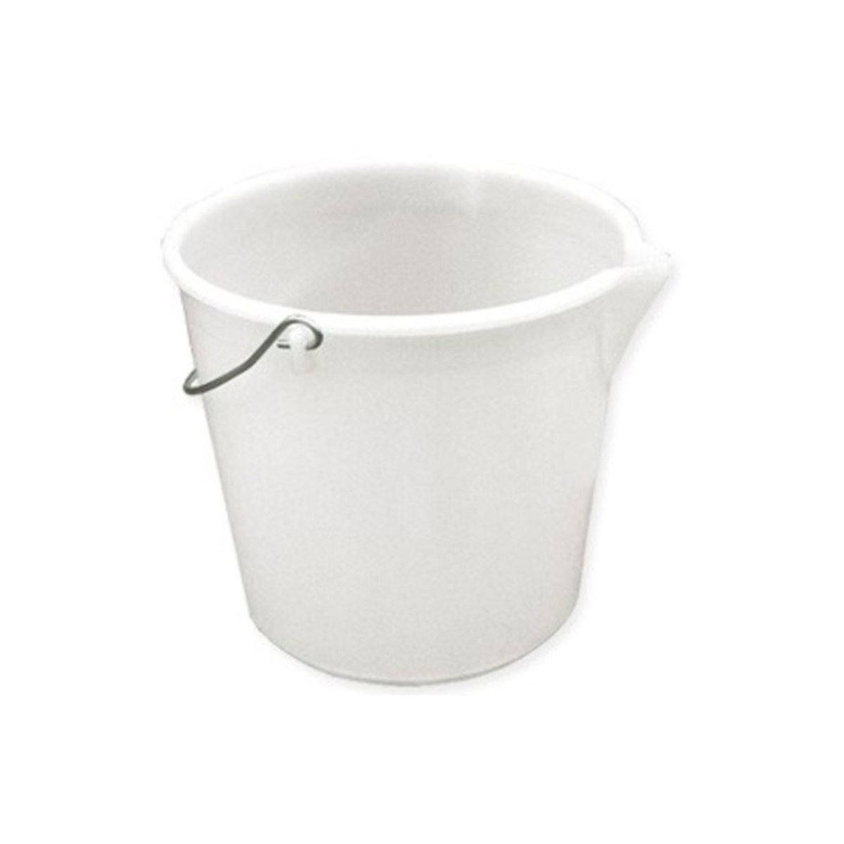 Vit hink 14 l utan lock + tyll