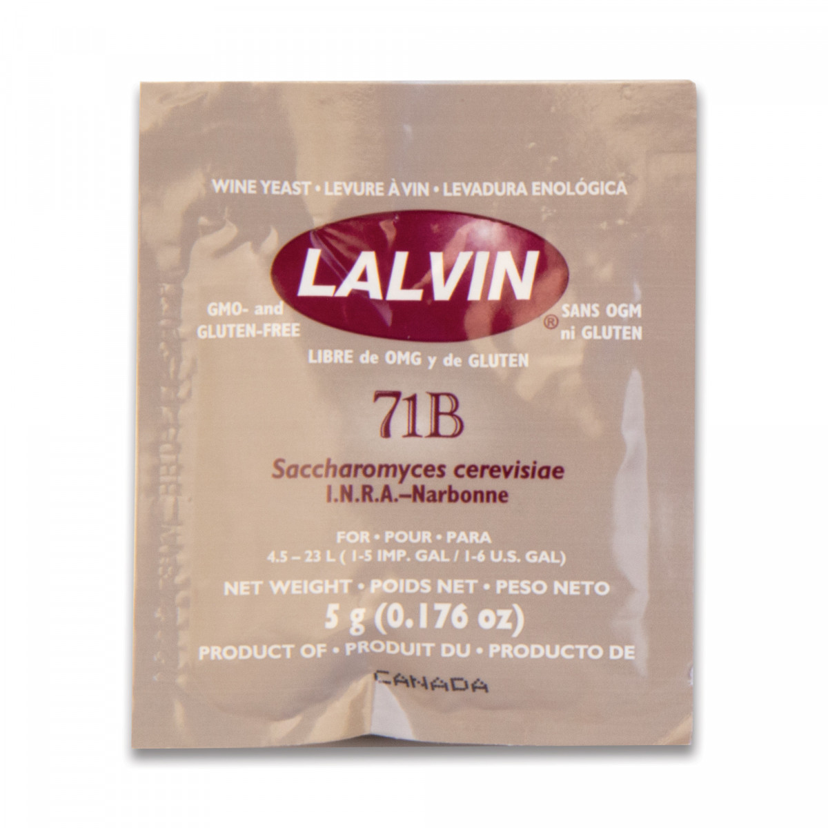 Torkad jäst, vinjäst – 71b™ – Lalvin™ – 5 g - Bild 2