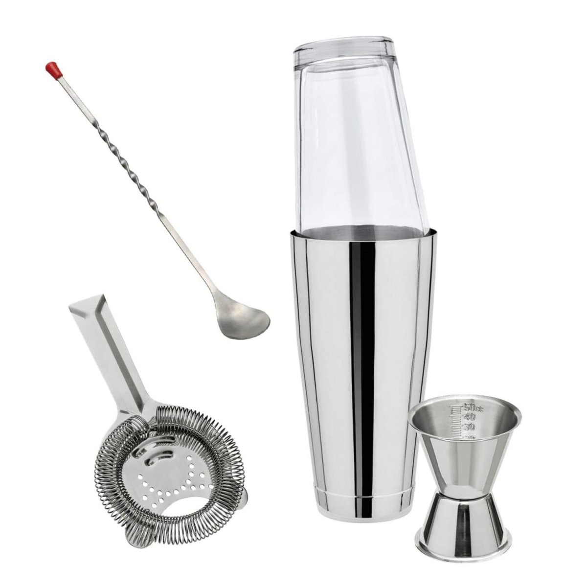 Cocktailset – Boston Shaker med originalblandarglas - Bild 2
